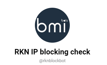 Telegram-бот RKN IP Blocking Check