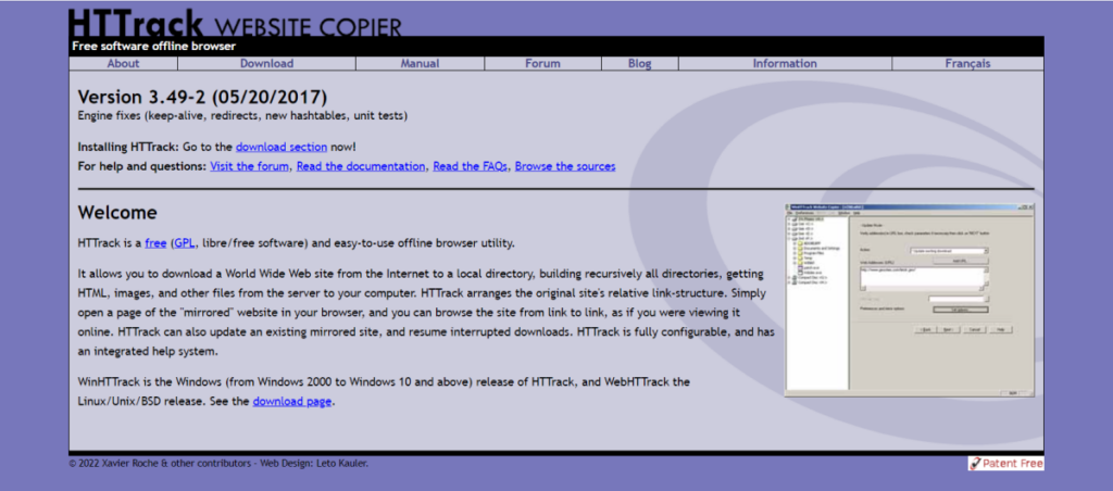 HTTrack Website Copier программа для редактирования кода
