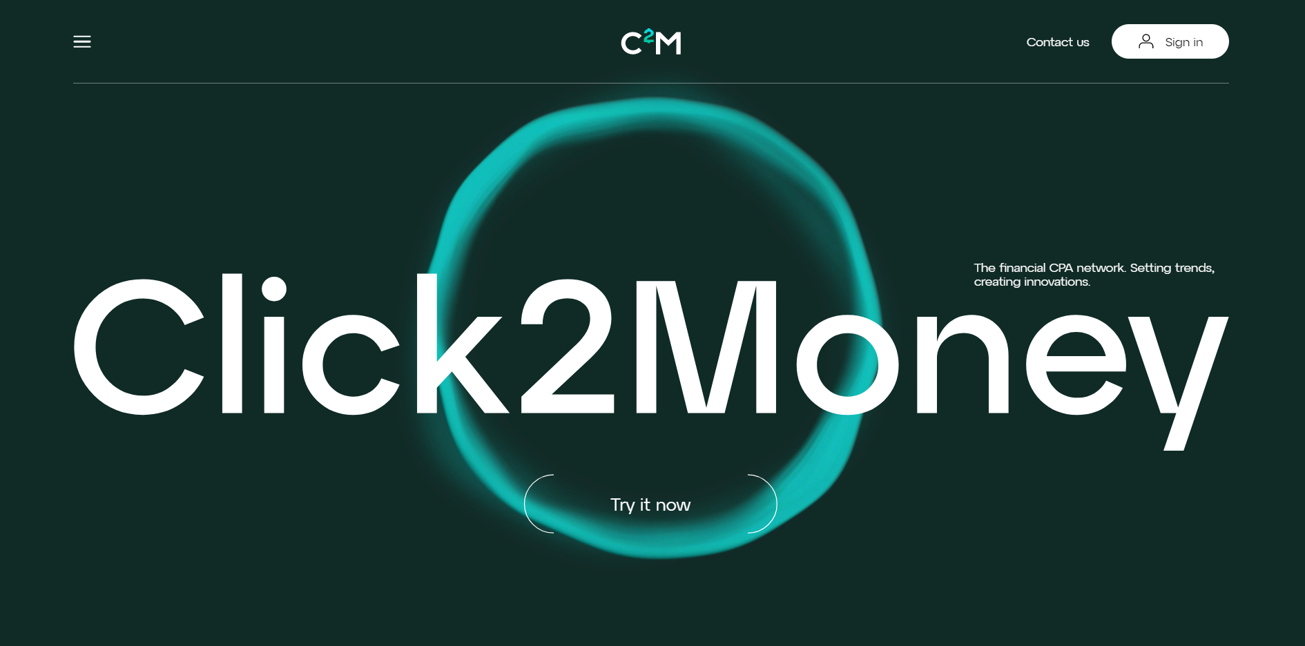 Click2Money - главная страница
