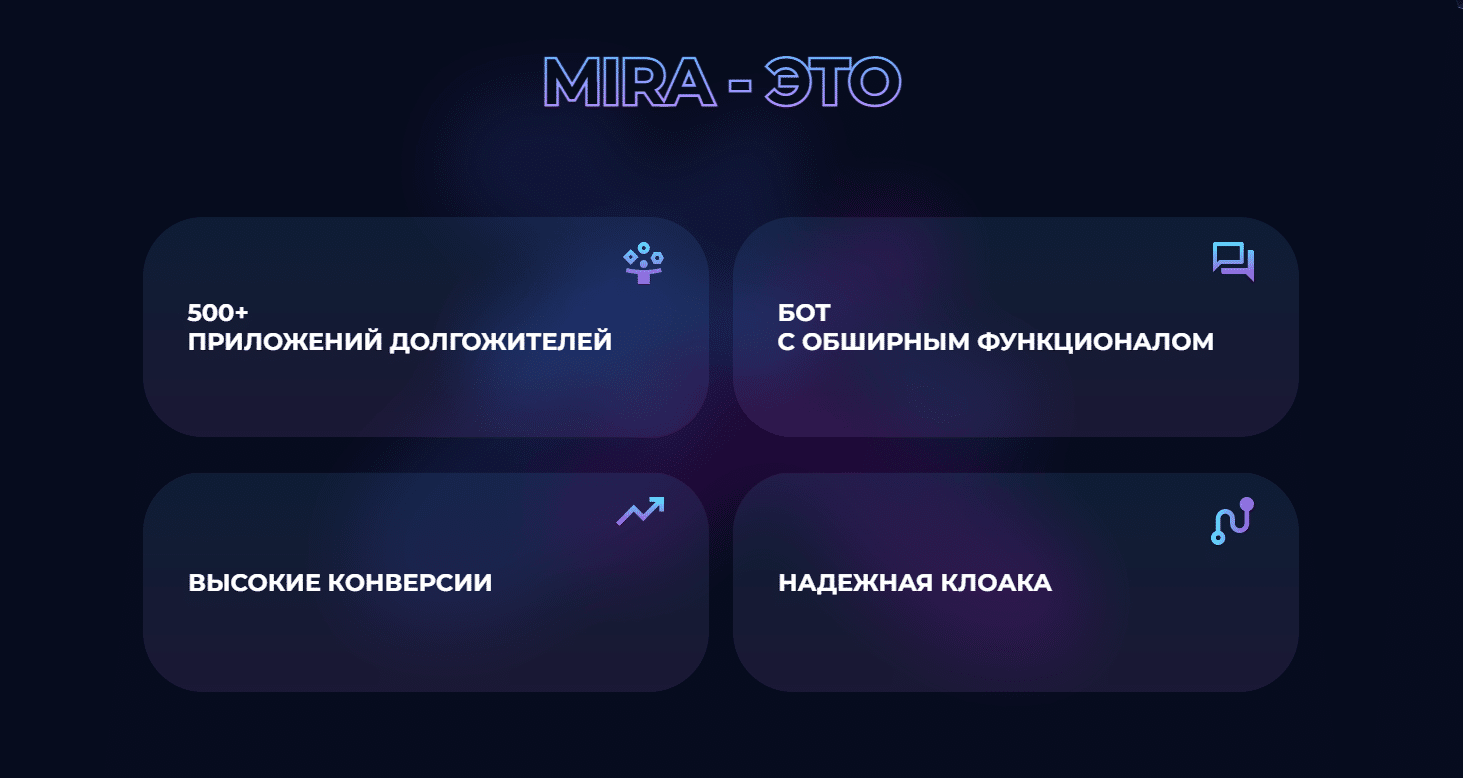 Преимущества и особенности Mira