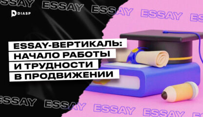 Essay-вертикаль: начало работы и трудности в продвижении