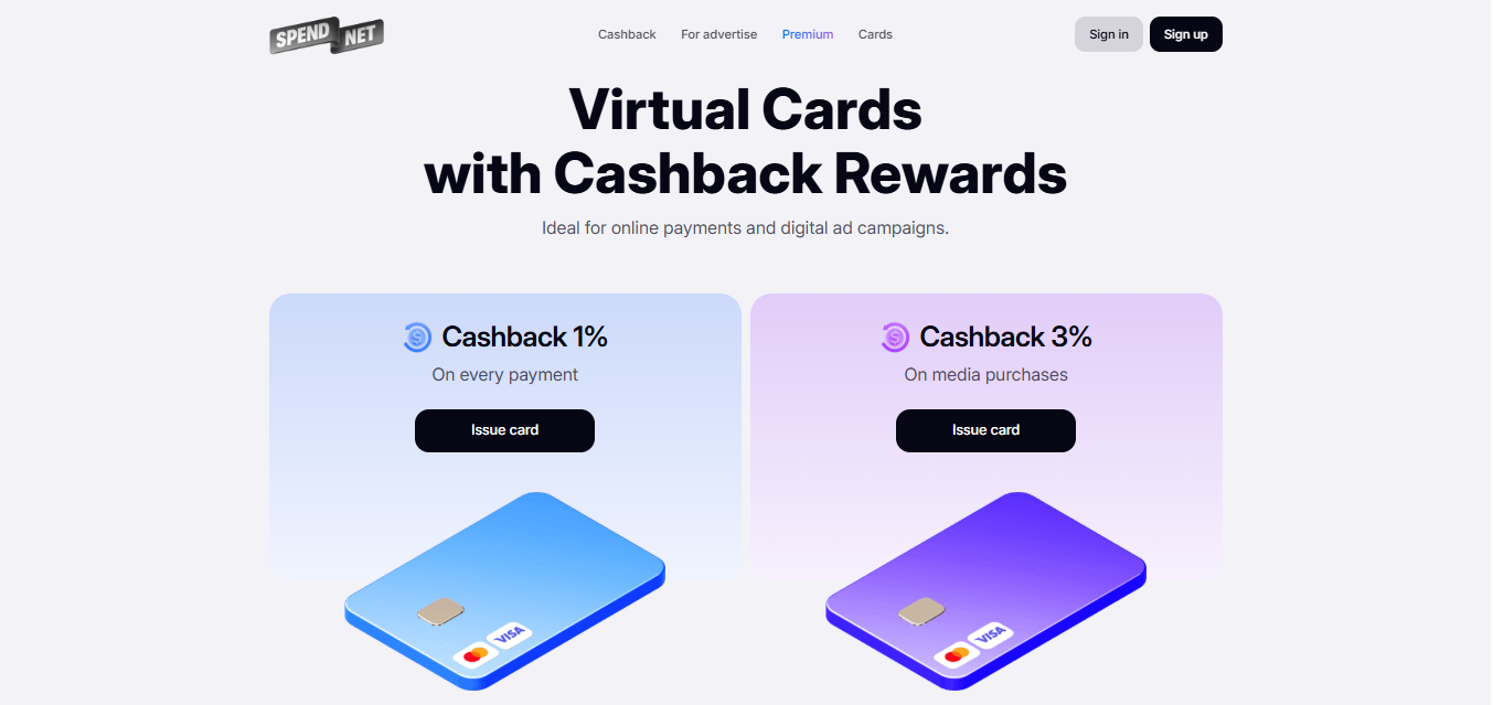 Сервис Spend.net